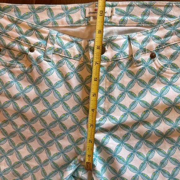 VINEYARD VINES Leaf design Pants size 8 - Picture 8 of 9